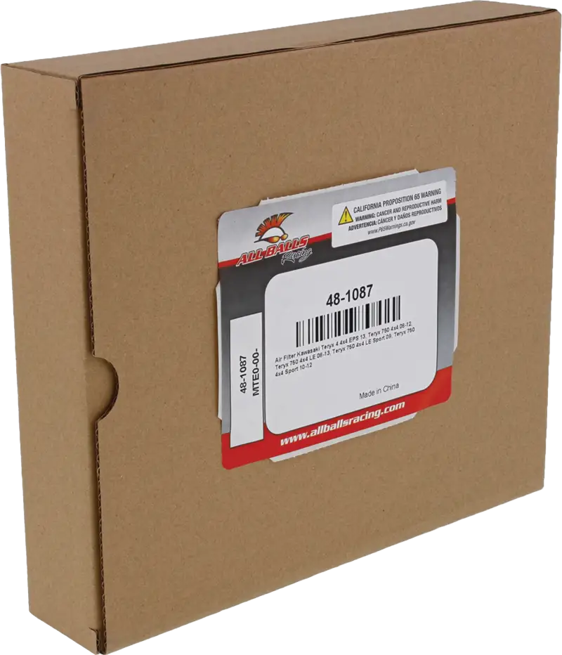 ALL BALLS Performance Air Filter Kit 48-1087 - Direct OEM Replacement 248-1087