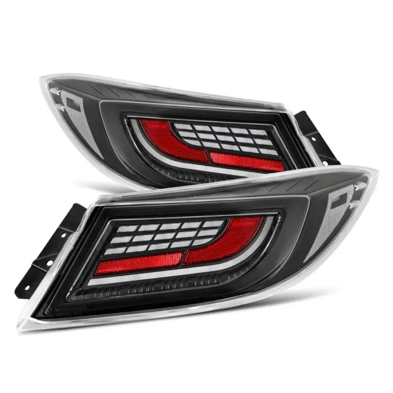 AlphaRex 22-24 Toyota GR86 LUXX LED Taillights Alpha-Black - 675040 arx675040