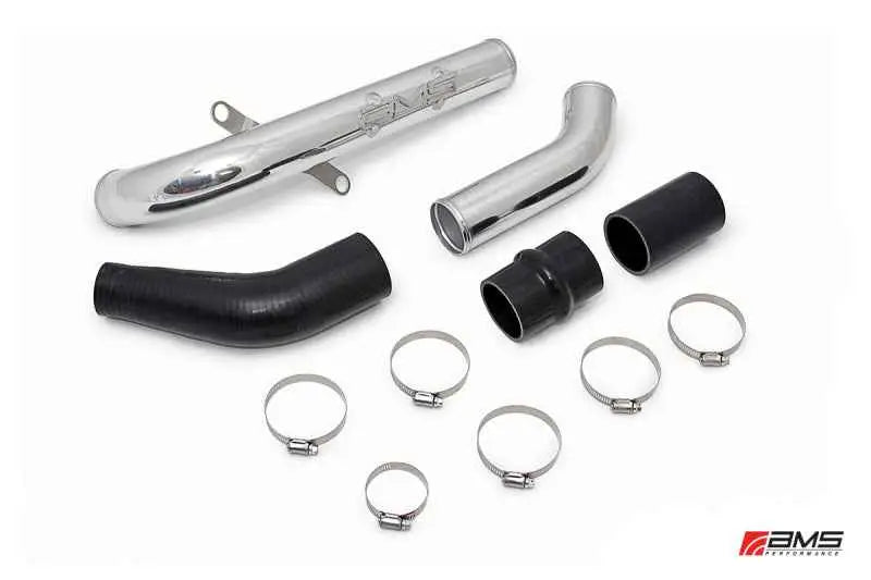 AMS Performance 08-15 Mitsubishi EVO X Upper I/C Pipe - Polished ams-04-09-0002-1