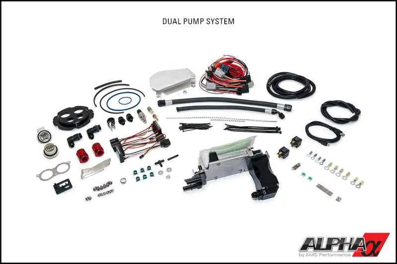 AMS Performance 2009+ Nissan GT-R R35 Omega Fuel System - Dual Pumps alp-07-07-0010-2