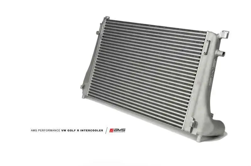 AMS Performance 2015+ VW Golf R MK7 Front Mount Intercooler Upgrade w/Cast End Tanks ams-21-09-0001-1