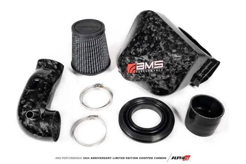 AMS Performance 2020+ Toyota Supra A90 Chopped CF Cold Air Intake System (Does Not Fit w/ Strut Bar) ams-38-08-0001-2