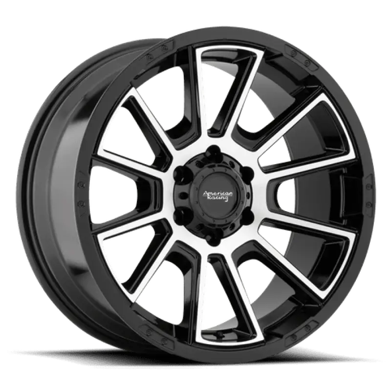 AR93329058518 Black Machined 20x9 5x150 Wheel Pros 33 - 18mm Offset a783329058518