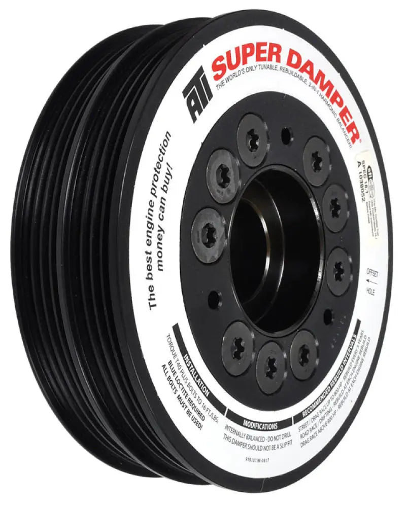 ATI Damper - 5.67in - Alum - 4 & 4 Grv - Toyota 3SGTE 1990 - 1995 Mr2 Turbo 7 Percent OD appati918529