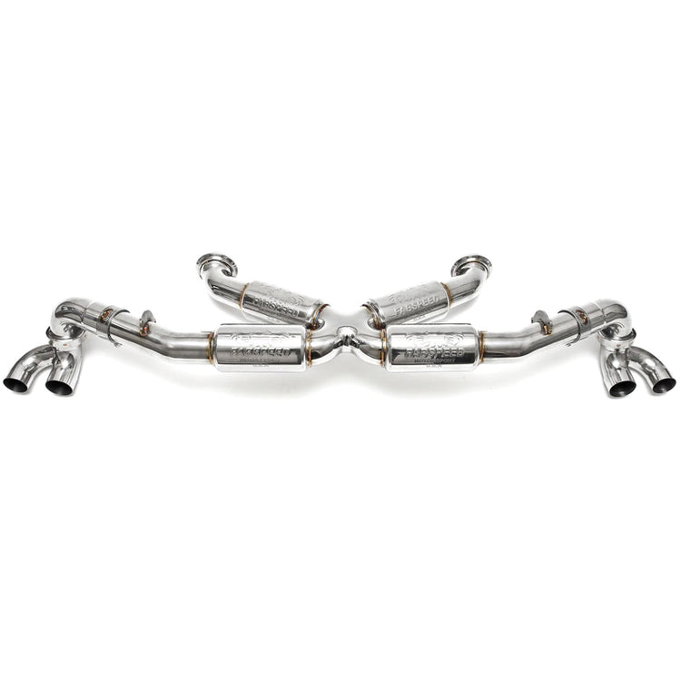 Fabspeed Supersport X-Pipe Exhaust System for Audi R8 V10 2009-2015