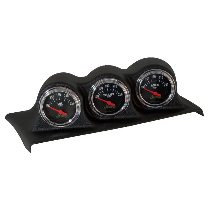 Autometer 07-10 Wrangler JK 2.0625in Triple Direct Fit Dash Pod atm5380