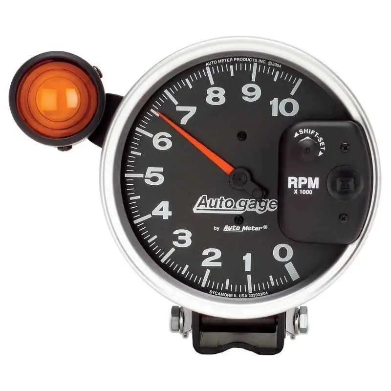 Autometer 5 inch 10,000 RPM Monster Shift Lite Pedestal Tachometer 233904