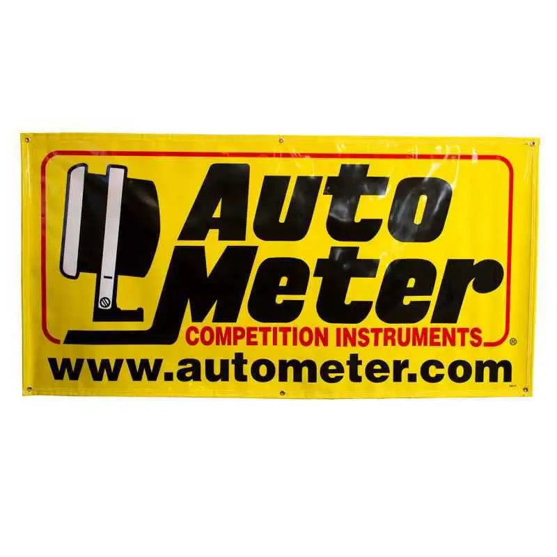 Autometer 6ft x 3ft Race Banner 0217