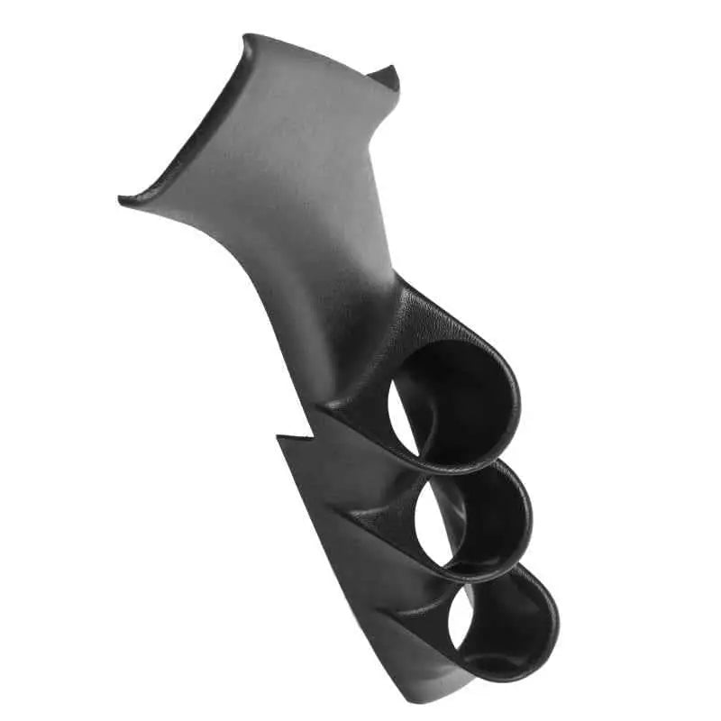 Autometer 89-94 Nissan 240SX Black Triple 52mm Pillar Pod 22805