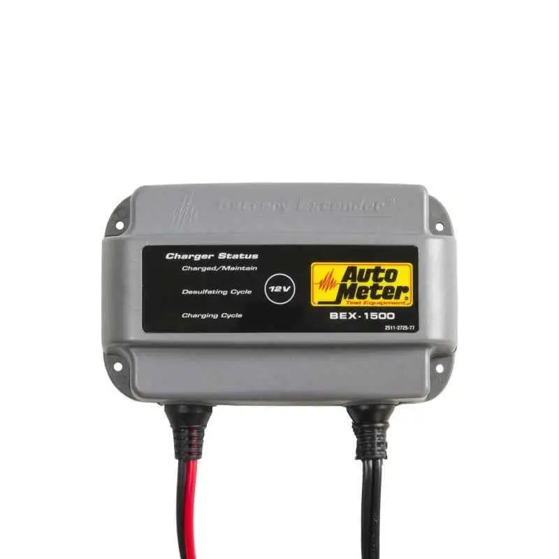 Autometer Battery Charger/Maintainer 12V/1.5A bex-1500