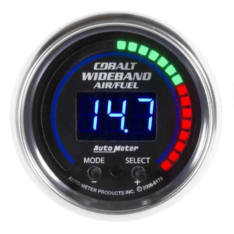 Autometer Cobalt 52mm Wideband Air/Fuel Gauge 6178