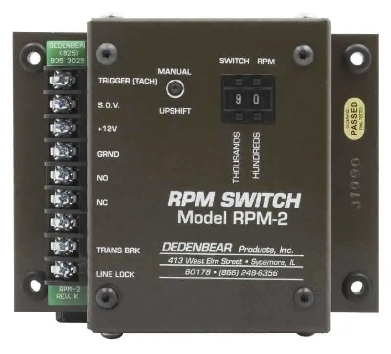 Autometer Dedenbear RPM2 RPM ACTIVATED SWITCH rpm2
