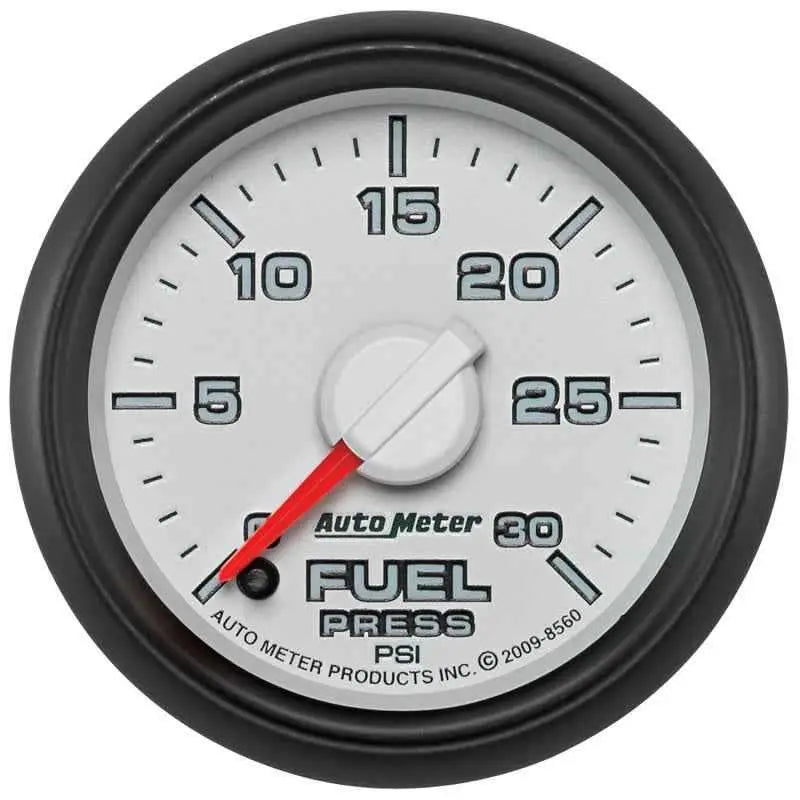 Autometer Factory Match 52.4mm Full Sweep Electronic 0-30 PSI Fuel Pressure Gauge 8560