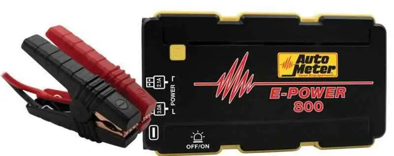 Autometer Jump Starter 12V Emergency Battery Pack 800A Peak/2220 MAH ep-800