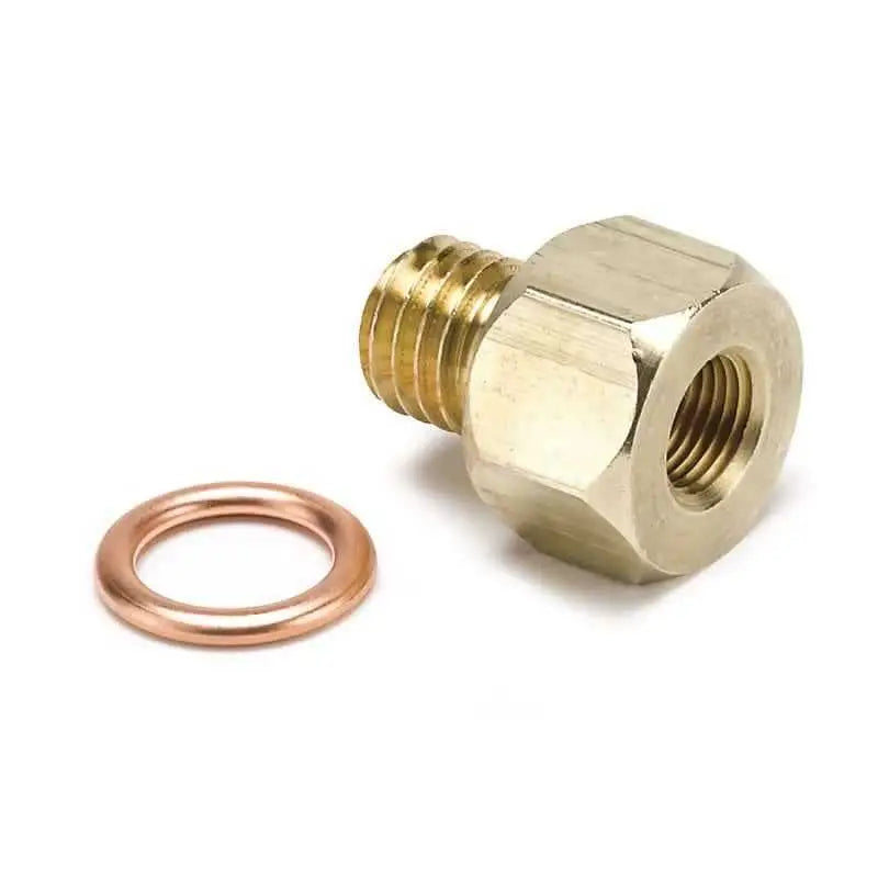 Autometer Metric Electric Temperature or Pressure Adapter - 1/8in NPT to M12x1.75 2278