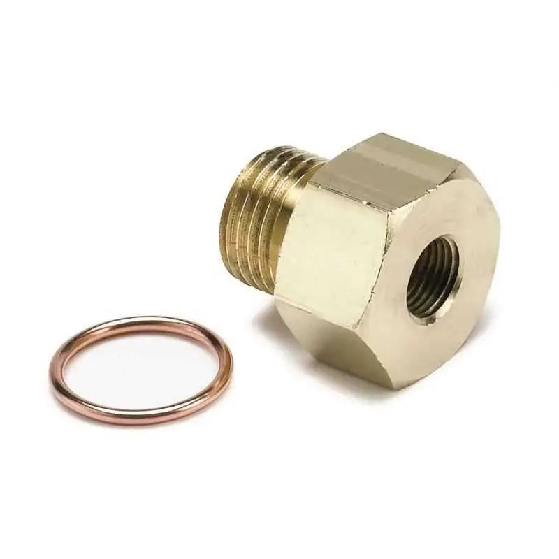 Autometer Metric Oil Pressure Adapter - 1/8in NPT to M16x1.5 2268