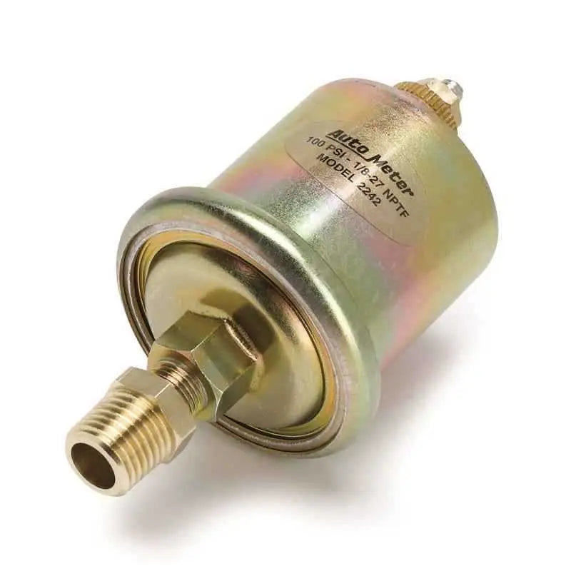 Autometer Replacement 100psi Oil Pressure Sender 2242