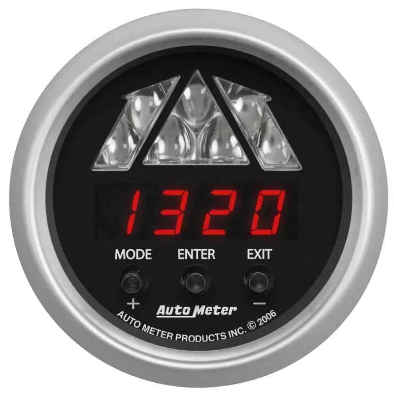 Autometer Sport-Comp 52mm 0-15k RPM Digital Pro Shift System Shift Light Level 1 3387