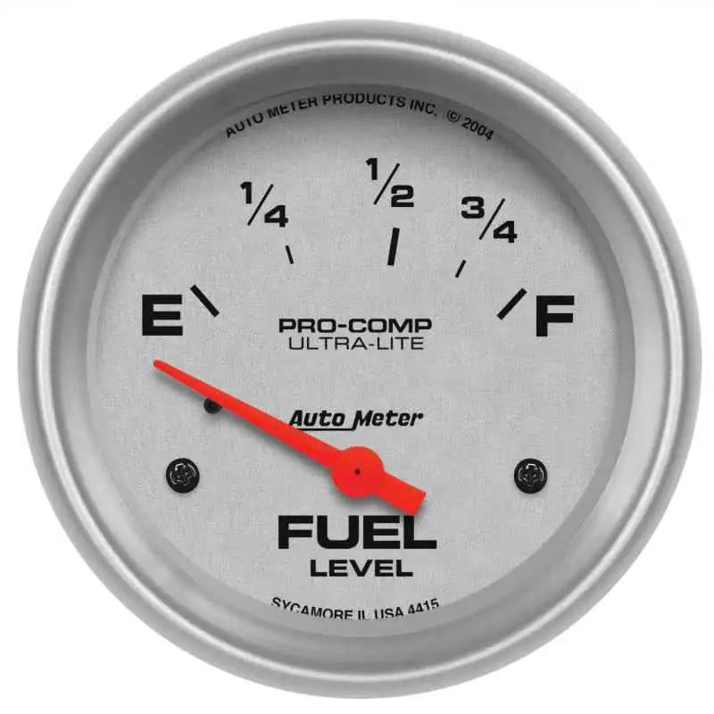 Autometer Ultra-Lite 2-5/8in 73-10 Ohm Fuel Level Gauge 4415