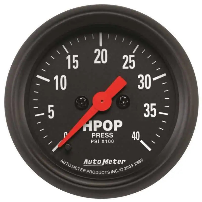 Autometer Z Series 2-1/16in 4K PSI High Pressure Oil Pump Gauge w/ Digital Stepper Motor 2696