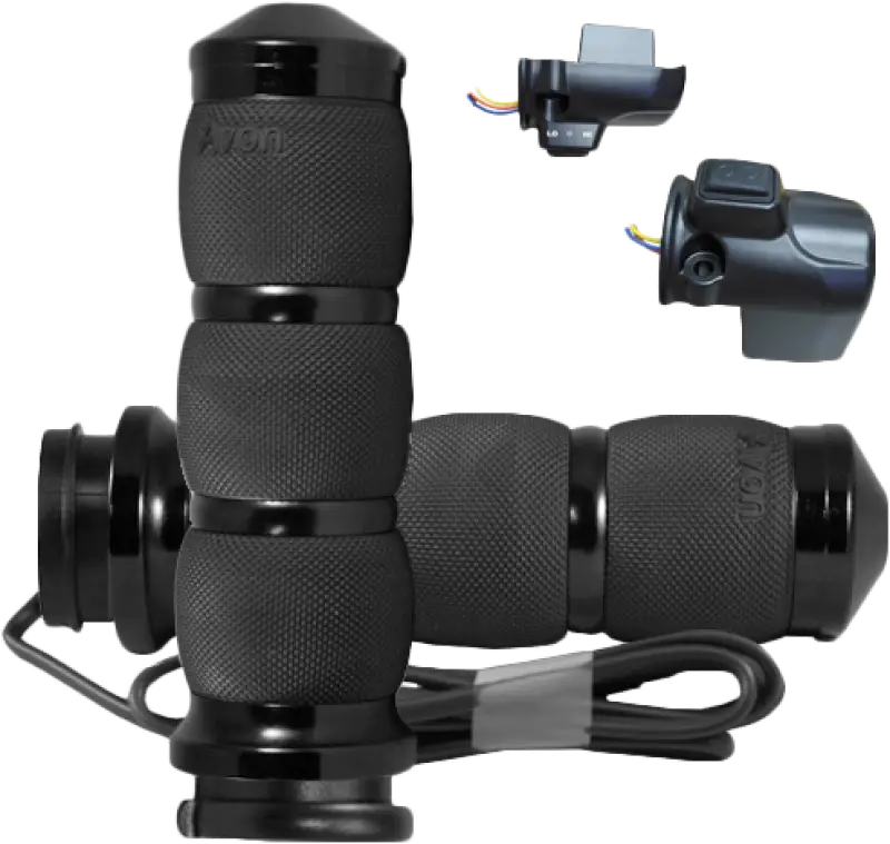 AVON AIR-91-F24-HT Comfort Grip Heated Chrome Twist Handle 40-4409hbk