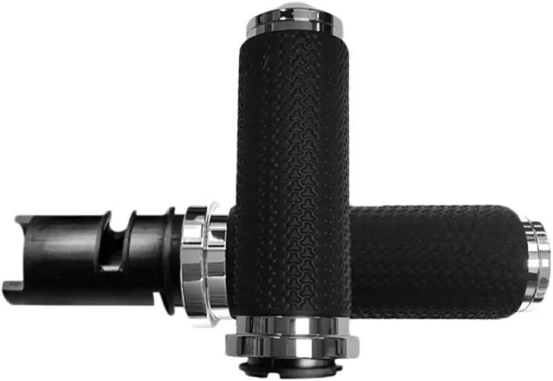 AVON Chrome Memory Foam Large Twist Grip for Harley-Davidson MF-63B-CH-F24 40-4419c