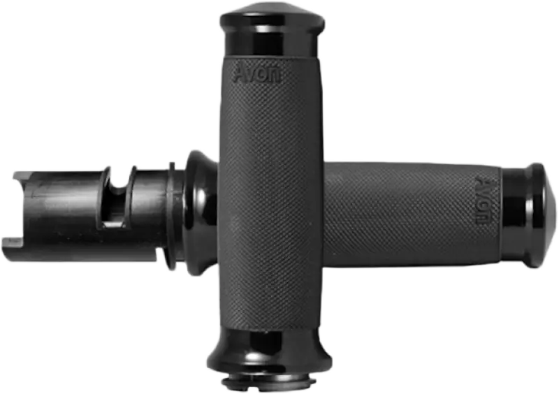 AVON Custom Contour Black Ergonomic Twist Grips CC-86-ANO-F24 40-4395bk