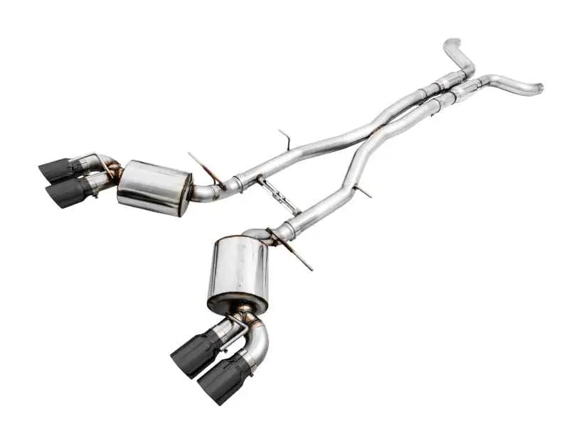 AWE Tuning 16-19 Chevy Camaro SS Res Cat-Back Exhaust -Touring Edition (Quad Diamond Black Tips) 3015-43114