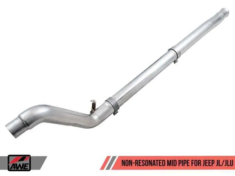 AWE Tuning 2018+ Jeep Wrangler JL/JLU 3.6L Non-Resonated Mid Pipe 3020-11001