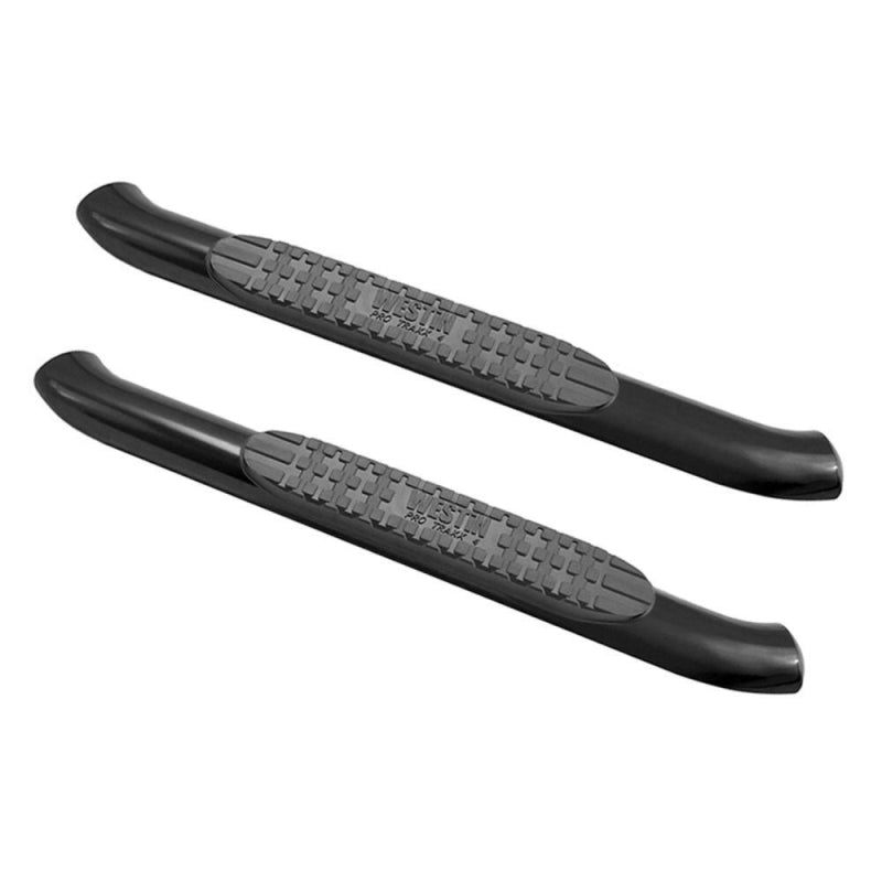 Westin PRO TRAXX 4 Oval Step Nerf Bars Textured Black Steel Model 21-24055