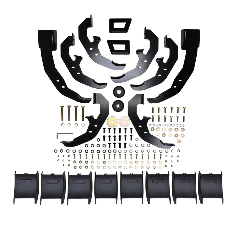 Westin PRO TRAXX 5 Oval Wheel to Wheel Step Nerf Bars Black Model 21-534765