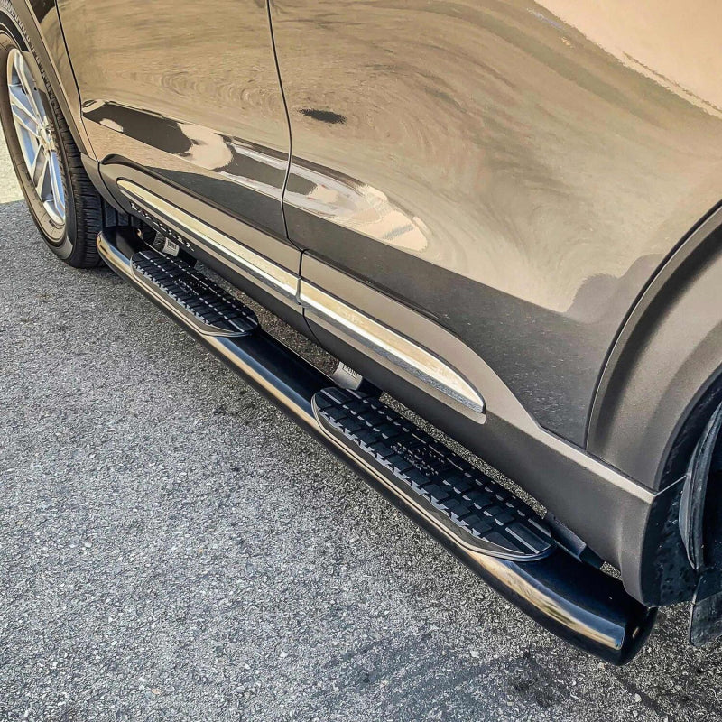 Westin PRO TRAXX 5 Oval Step Nerf Bars Black Steel Model 21-54175