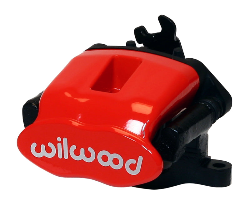 Wilwood Caliper-Combination Parking Brake-L/H-Red 34mm piston .81in Disc wil120-9809-RD