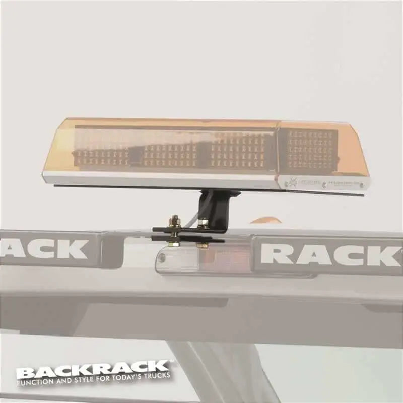 BackRack Light Bracket 16in x 7in Base Center Mount 91002rec