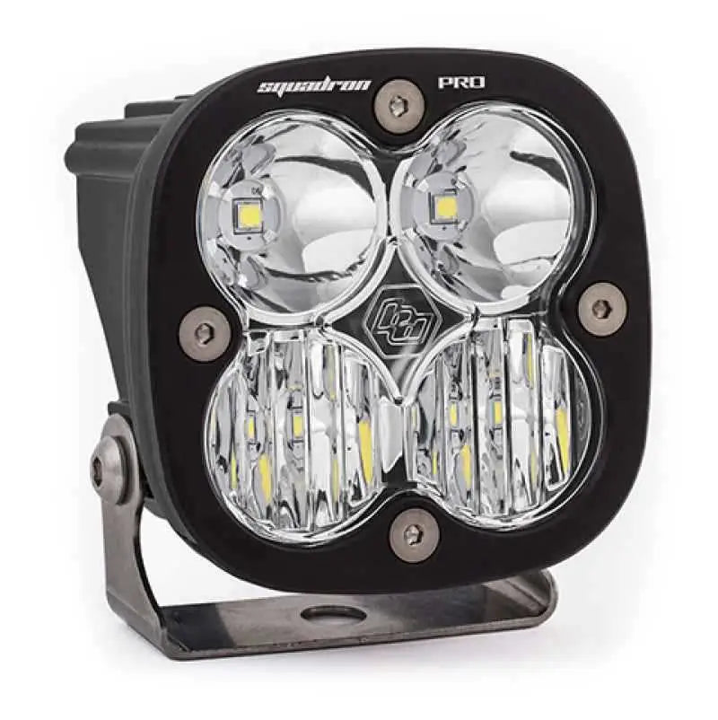Baja Designs Squadron Pro Driving/Combo Pattern Black LED Light Pod - Clear 490003