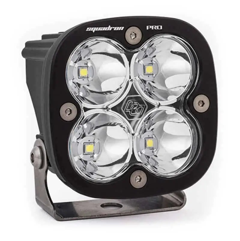 Baja Designs Squadron Pro Spot Pattern Black LED Light Pod - Clear 490001