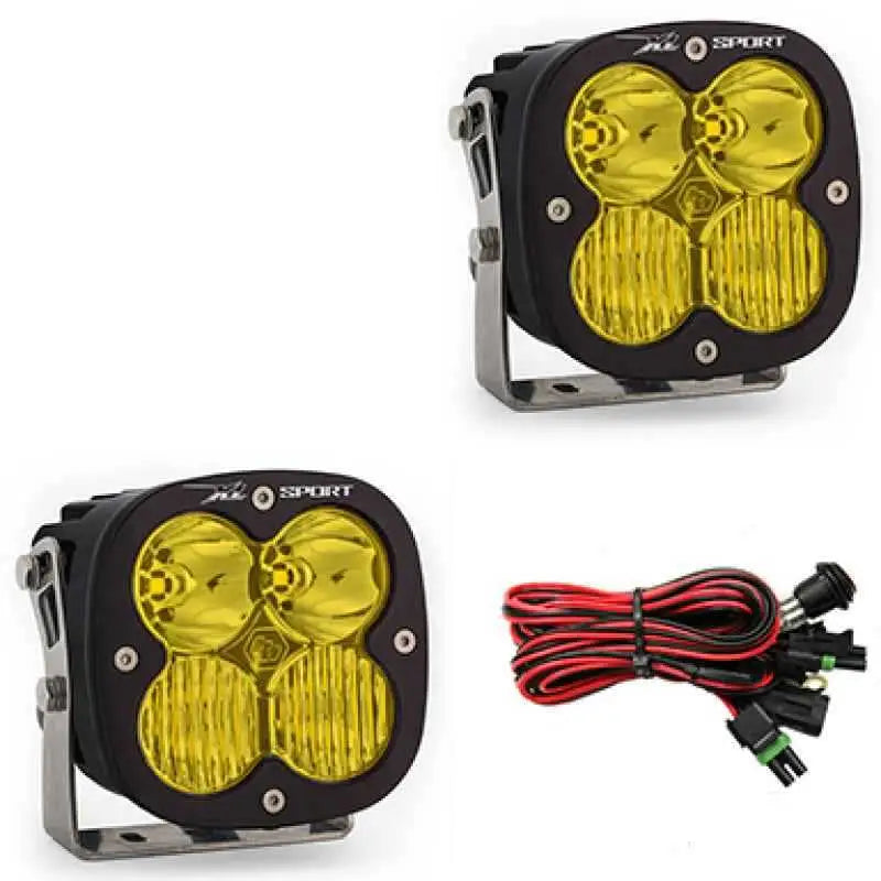 Baja Designs XL Sport Series Driving Combo Pattern Pair LED Light Pods - Amber 567813