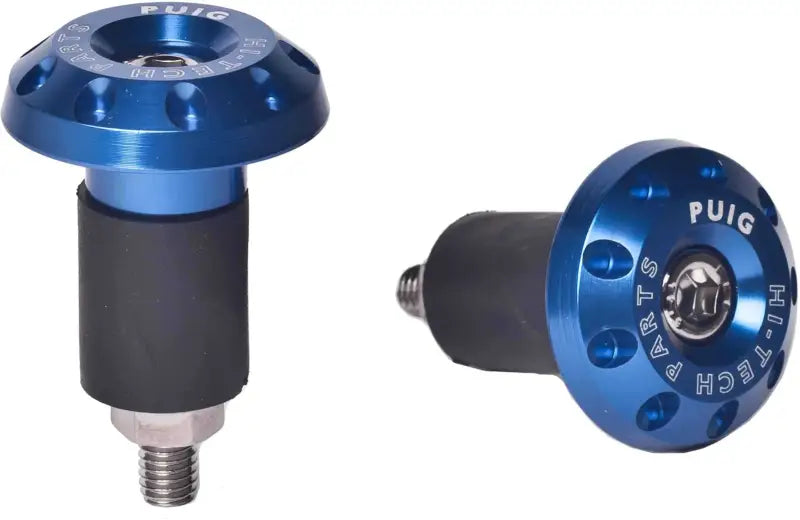 Bar Ends Hi Tech Universal Blue wps-561-06222b