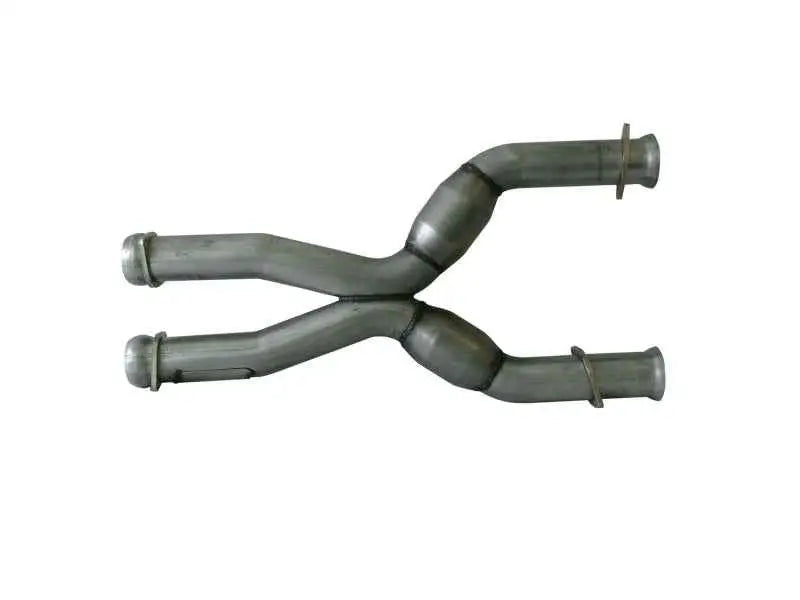 BBK 79-04 Mustang Coyote Swap Short Mid X Pipe w Catalytic Converters 3.0 For BBK Long Tube Headers 1786
