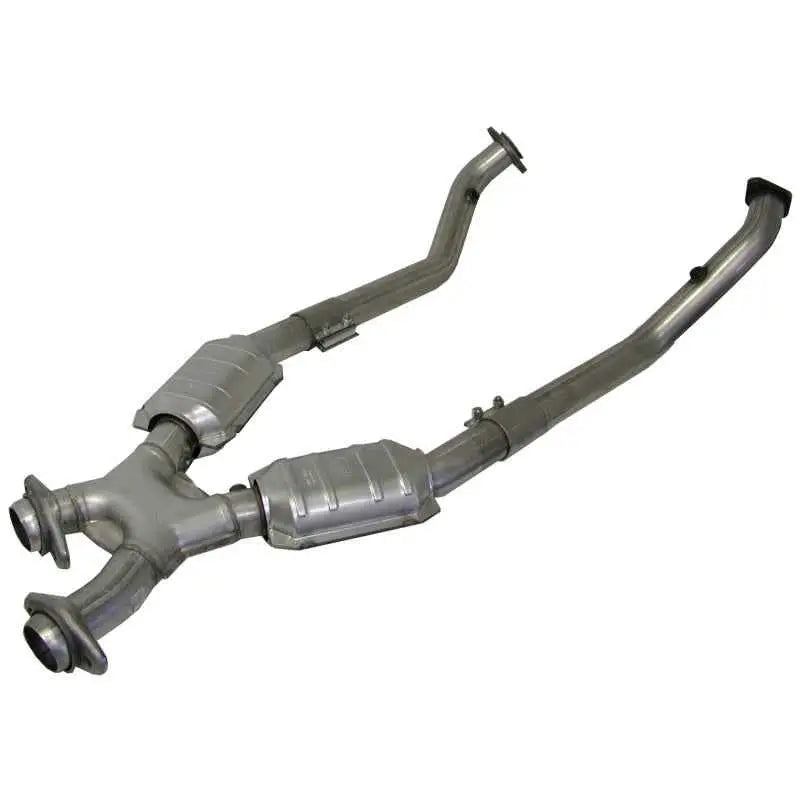 BBK 94-95 Mustang 5.0 High Flow X Pipe With Catalytic Converters - 2-1/2 1663