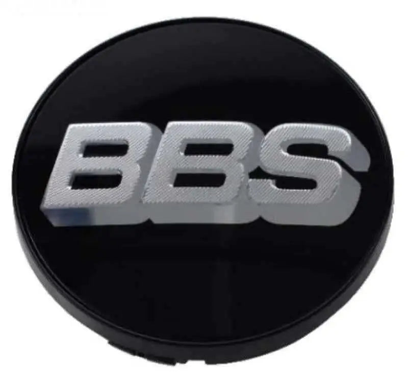 BBS Center Cap 56mm Black/Silver 10-02-3596