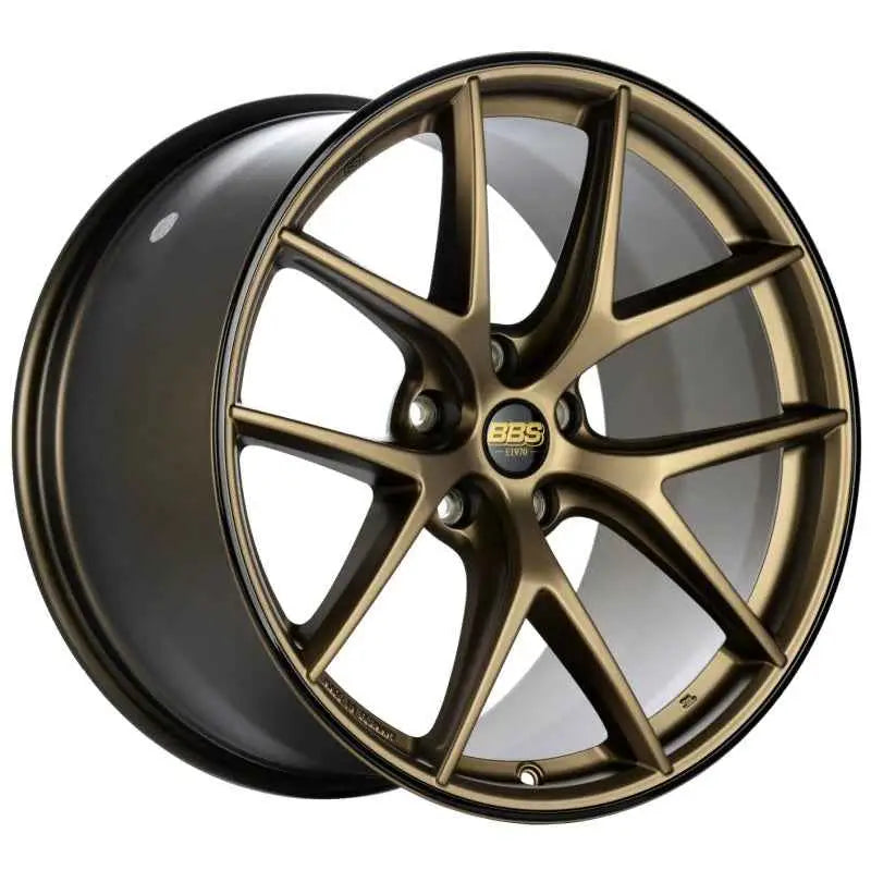 BBS CI-R 19x9 5x120 ET44 Bronze Rim Protector Wheel -82mm PFS/Clip Required ci2203mbz