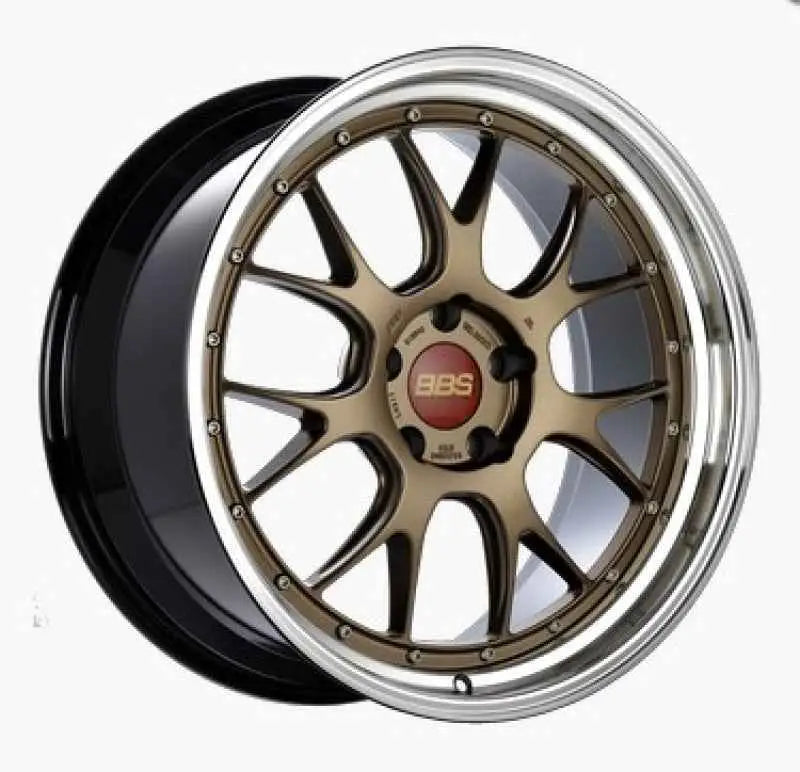 BBS LM-R 20x9.5 5x120 ET23 Matte Bronze Wheel -82mm PFS/Clip Required lm317mbz