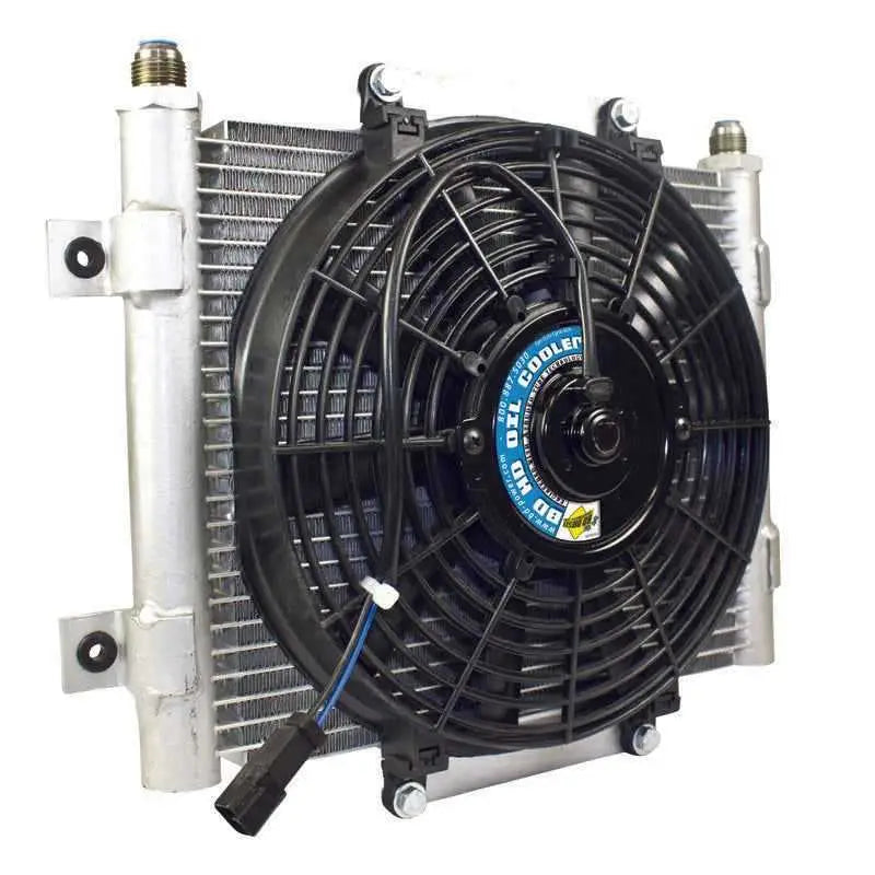 BD Diesel Xtrude Trans Cooler w/Fan 5.5in 1300611