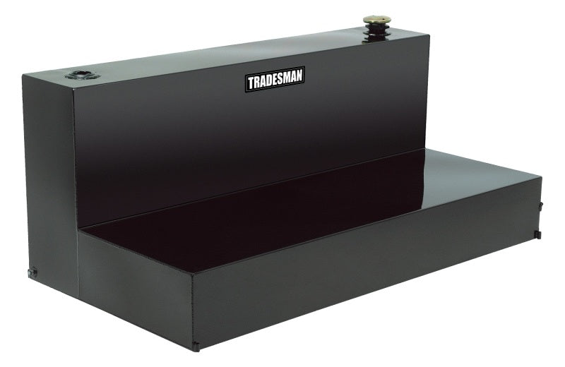 Tradesman Steel L-Shape Liquid Storage Tank (Full Size) - Black tra73592_46641468145965