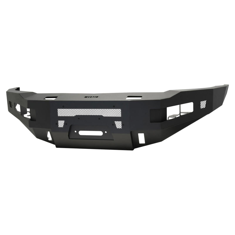 Westin Pro-Series Winch Mount Front Bumper Textured Black Steel Model 58-411165