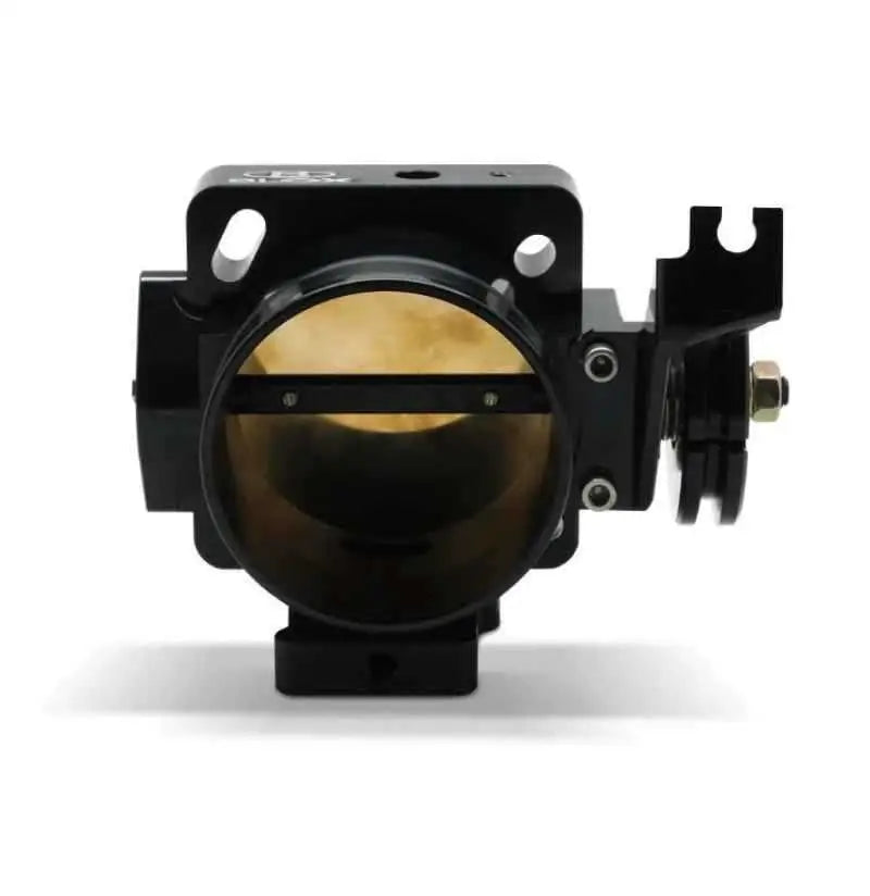 BLOX Racing 70mm Billet Throttle Body - Anodized Black bxim-00217-bk
