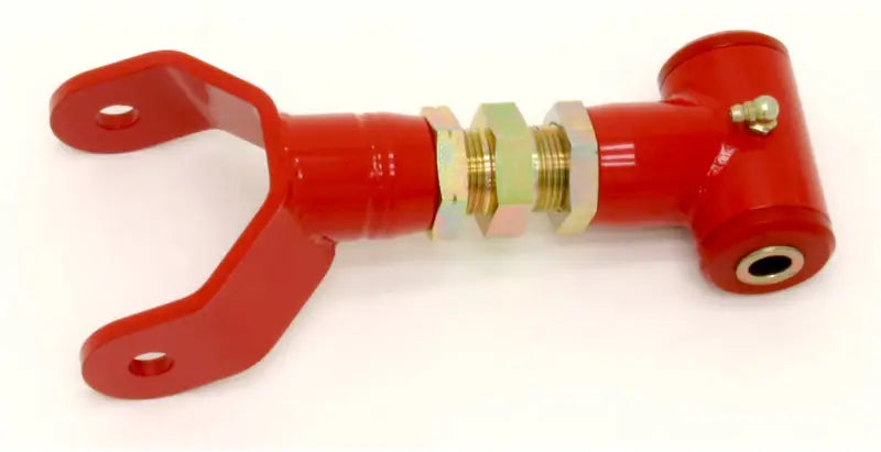 BMR 05-10 S197 Mustang Upper Control Arm On-Car Adj. (Polyurethane) - Red bmrutca027r