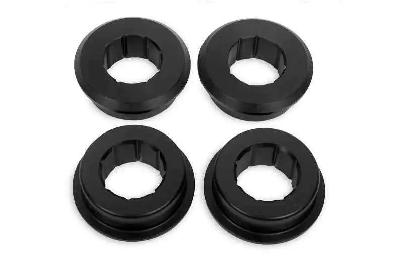 BMR 08-18 Dodge Challenger Rear Lower Delrin Control Arm Bushing Kit - Black cbk112