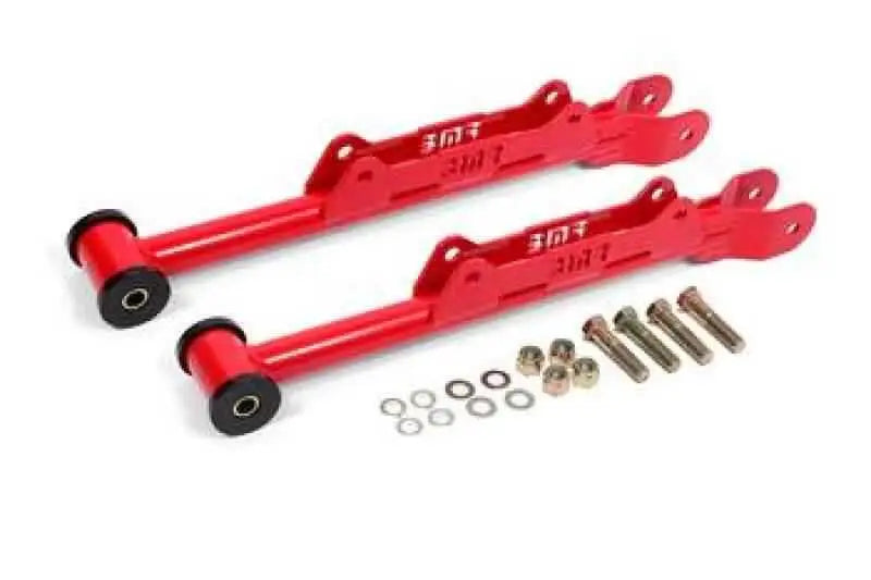 BMR 2010-2015 Chevrolet Camaro Rear DOM Lower Control Arms - Red lca355r